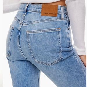 DENIM FORUM JEANS - ARITZIA NEW